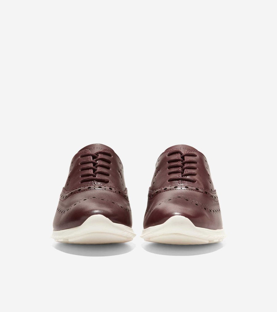 Women Cole Haan Oxfords | Women'S Zer Grand Wingtip Oxford Cordovan