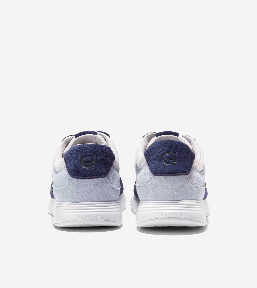 Women Cole Haan Sneakers | Women'S Grand Crosscourt Cooper Running Sneakers Evening Blue-Nimbus Cloud-Heather