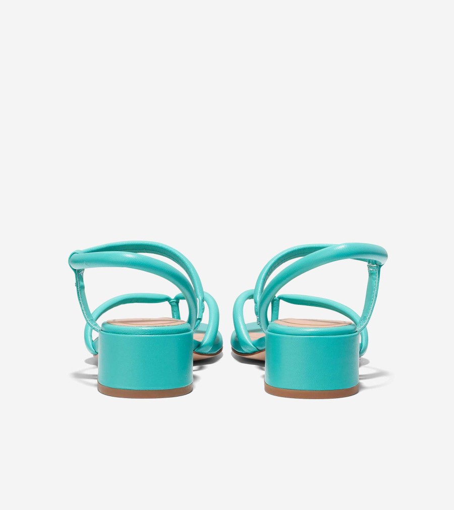 Women Cole Haan Sandals | Women'S Calli Thong Sandal Turquoise