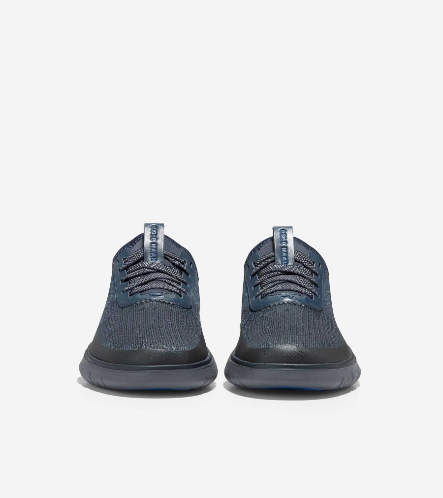 Men Cole Haan Sneakers | Men'S Generation Zer Grand Sneaker Navy Ink-Periscope Stitchlite