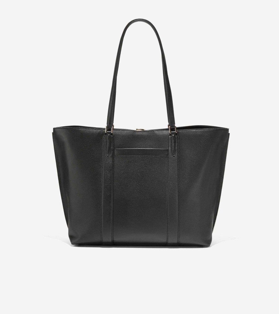 Women Cole Haan Tote Bags | Essential Tote Black