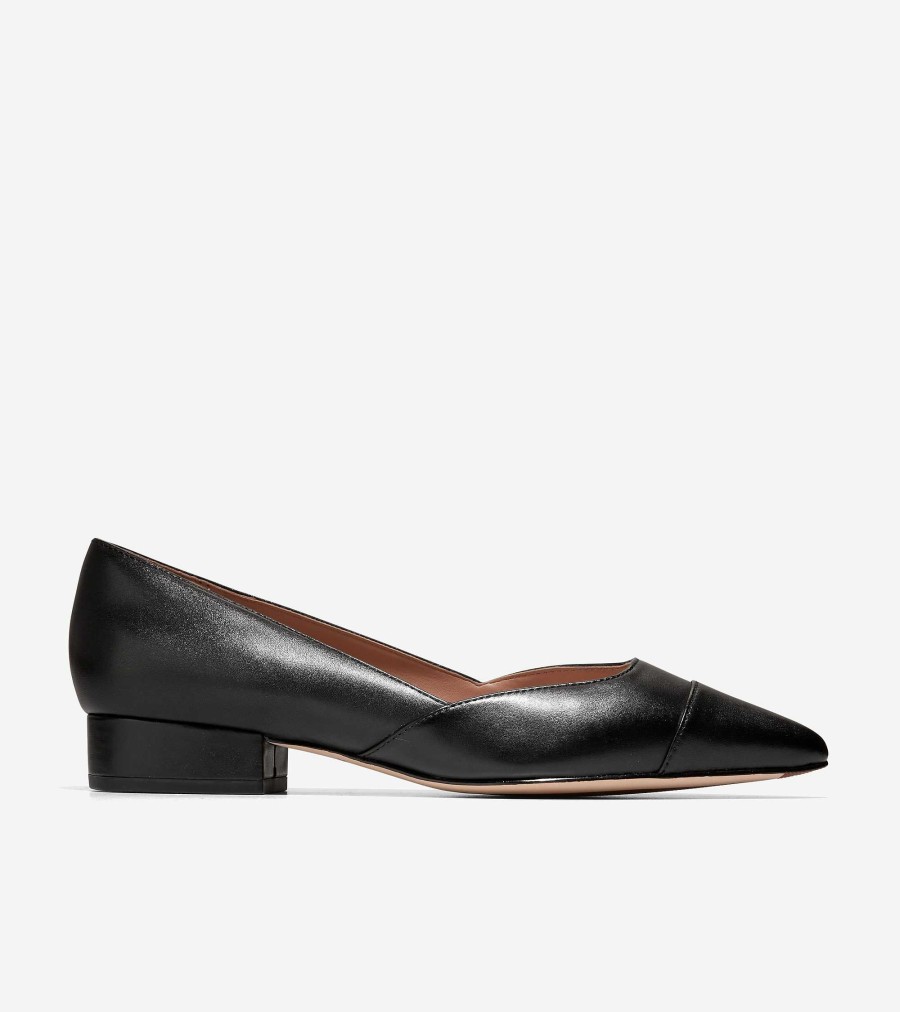 Women Cole Haan Flats & Slip-Ons | Women'S Vanessa Skimmer Black