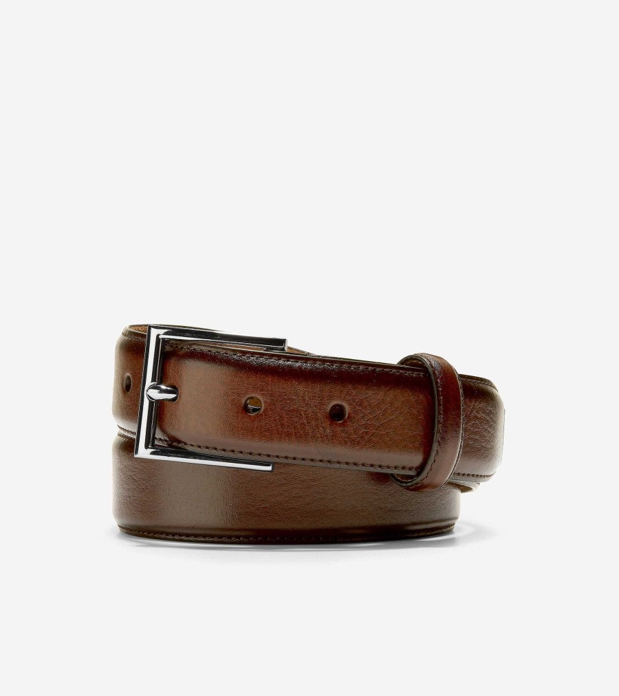 Men Cole Haan Belts | Harrison Grand 32Mm Belt Java