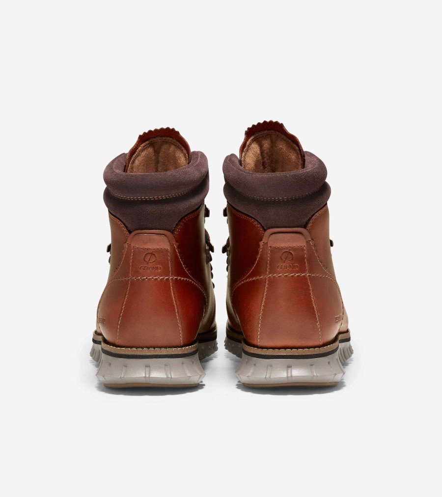 Men Cole Haan Boots | Men'S Zer Grand Hiker Boot British Tan Leather