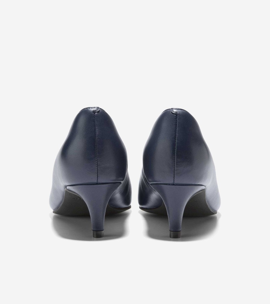 Women Cole Haan Dress Shoes | Women'S Vandam Pump Navy