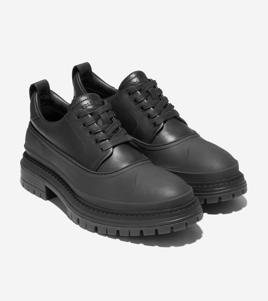 Men Cole Haan Oxfords | Men'S Stratton Shroud Oxfords Black