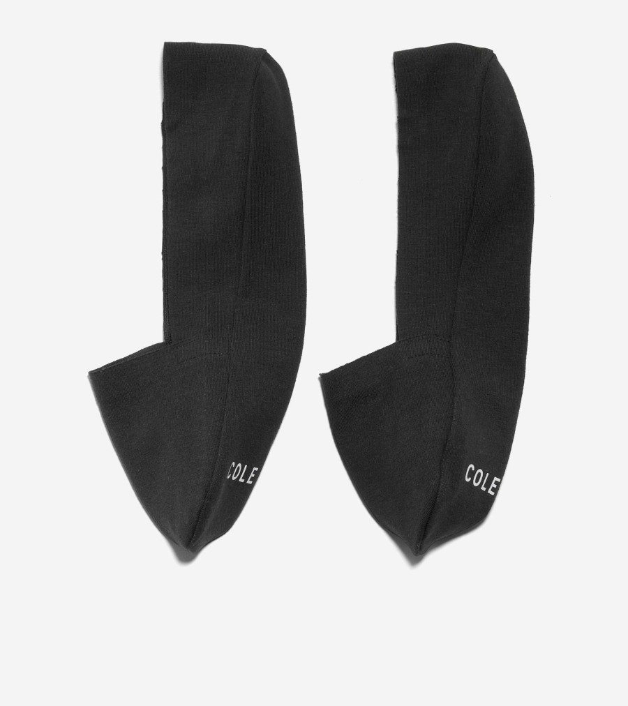 Men Cole Haan Socks | Men'S 2-Pack Sock Liner Black