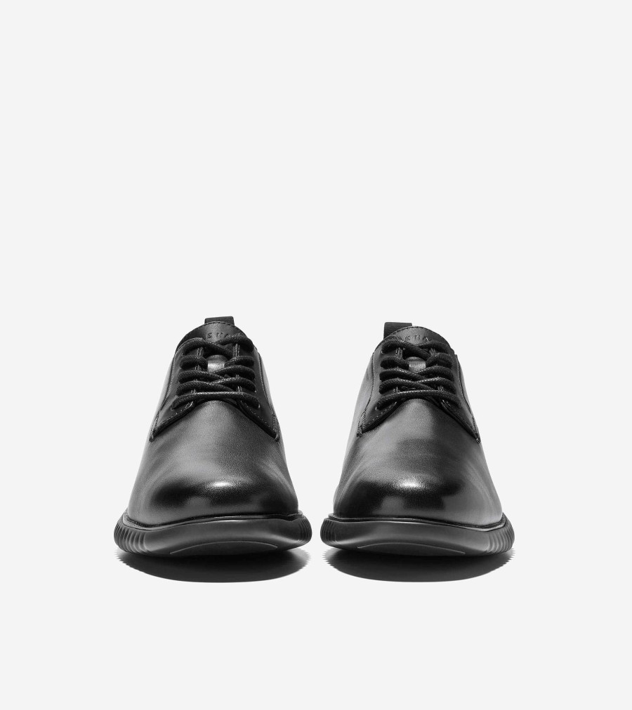 Men Cole Haan Oxfords | Men'S 2.Zer Grand Deconstructed Oxford Black