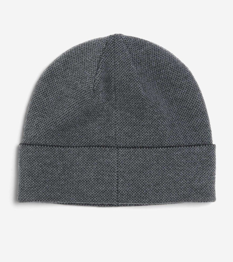 Men Cole Haan Hats, Gloves, & Scarves | Birdseye Beanie Caviar