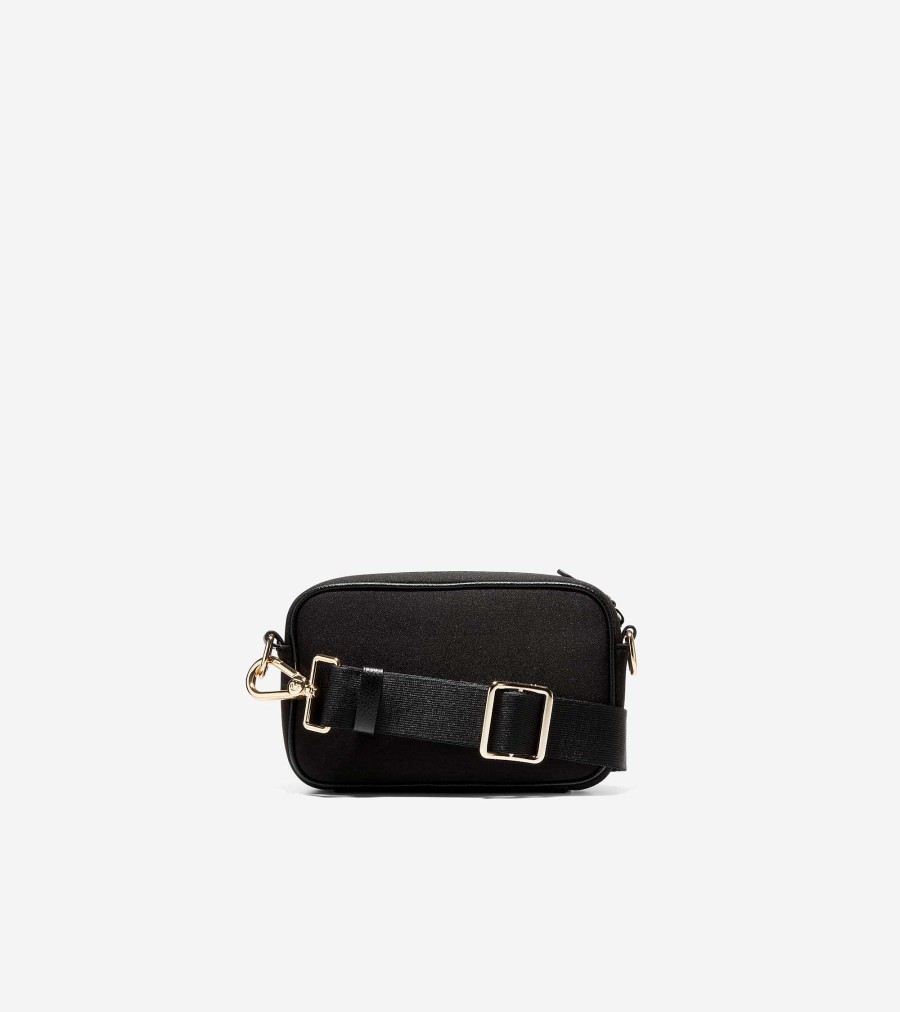 Women Cole Haan Crossbody Bags | Neoprene Transit Bag Black