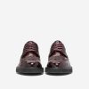 Men Cole Haan Oxfords | Men'S American Classics Longwing Oxfords Deep Burgundy Brush-Off-Black