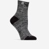 Women Cole Haan Socks | Metallic Crew Socks Black