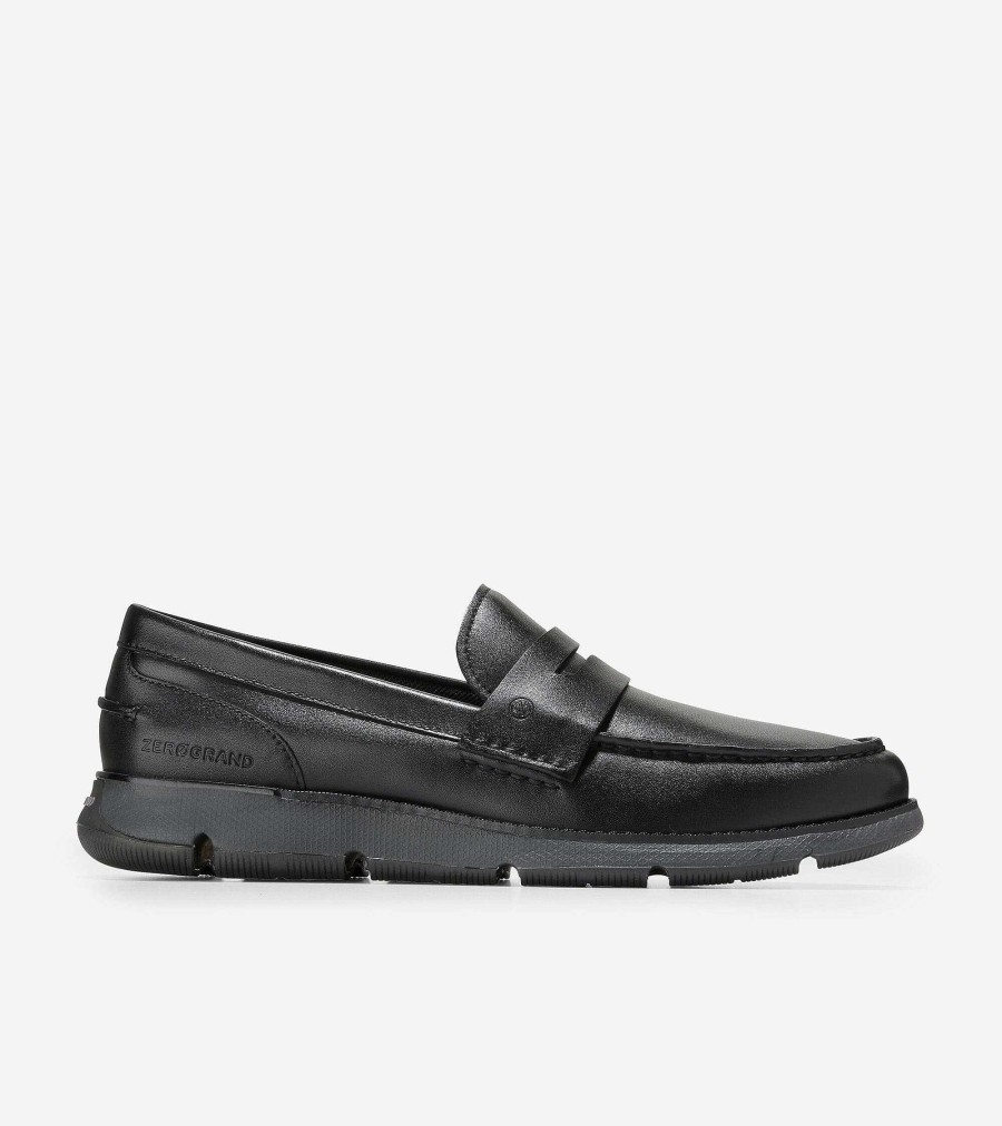 Men Cole Haan Loafers & Drivers | Men'S 4.Zer Grand Loafer Black-Black