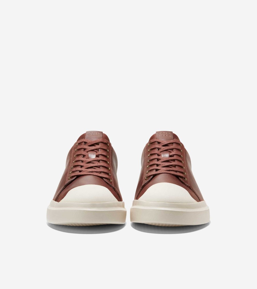 Men Cole Haan Sneakers | Men'S Grandpr Rally Cap Toe Sneakers Scotch-Birch