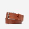 Men Cole Haan Belts | Washington Perforated 35Mm Belt British Tan