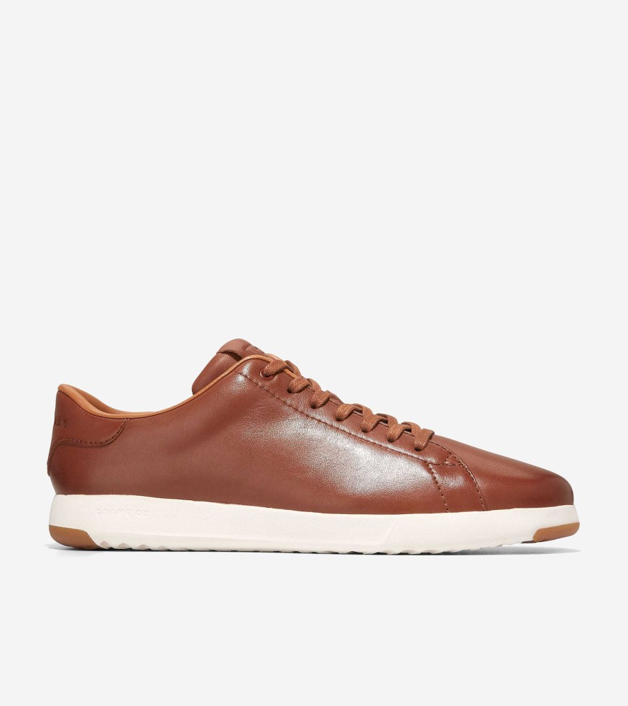 Men Cole Haan Sneakers | Men'S Grandpr Tennis Sneaker Woodbury Handstain