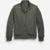 Men Cole Haan Coats & Jackets | Men'S Insulated Bomber Jacket Forest