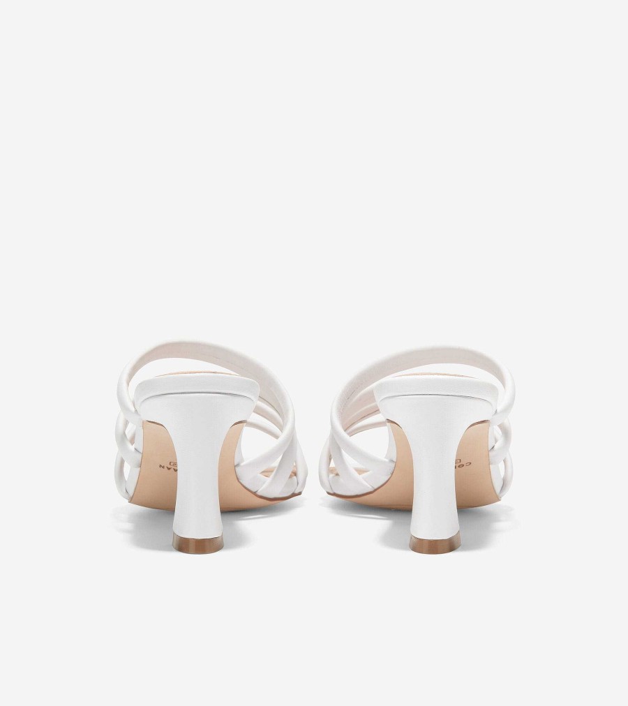 Women Cole Haan Dress Shoes | Women'S Adella Sandal White Leather