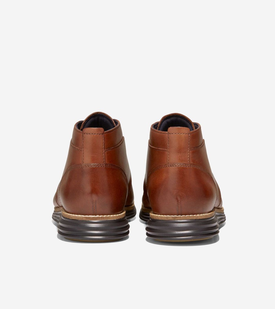 Men Cole Haan Boots | Men'S Riginalgrand Chukka Boot Woodbury-Dark Roast