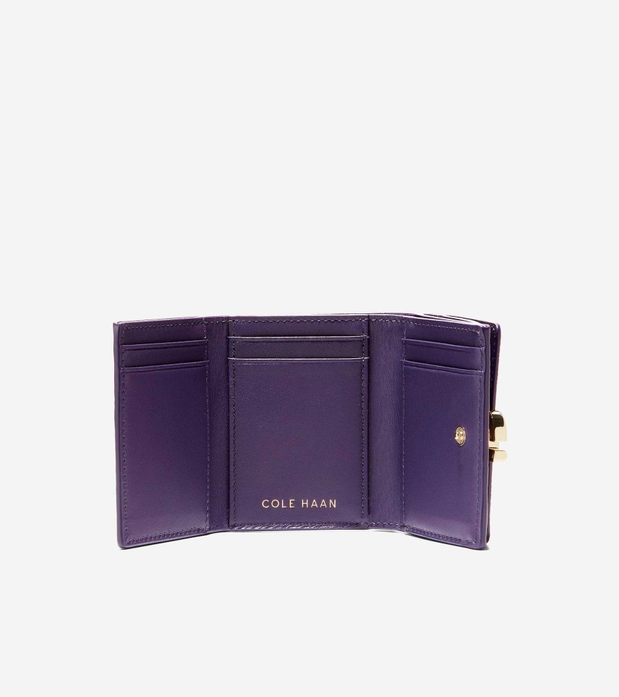 Women Cole Haan Wallets & Wristlets | Essential Wallet Gift Set Blackberry Cordial