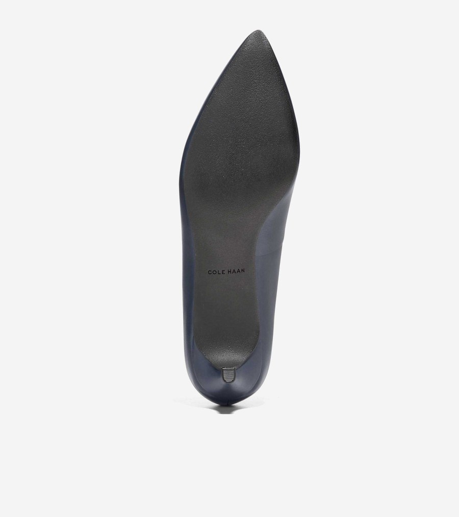 Women Cole Haan Dress Shoes | Women'S Vandam Pump Navy