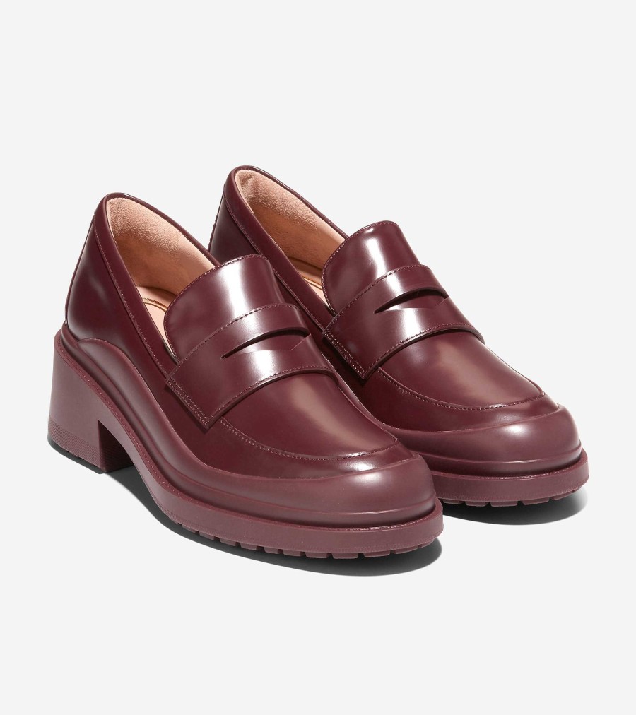 Women Cole Haan Loafers & Drivers | Women'S Westerly Loafer Bloodstone