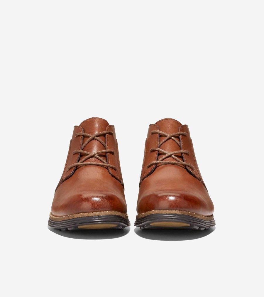 Men Cole Haan Boots | Men'S Riginalgrand Chukka Boot Woodbury-Dark Roast