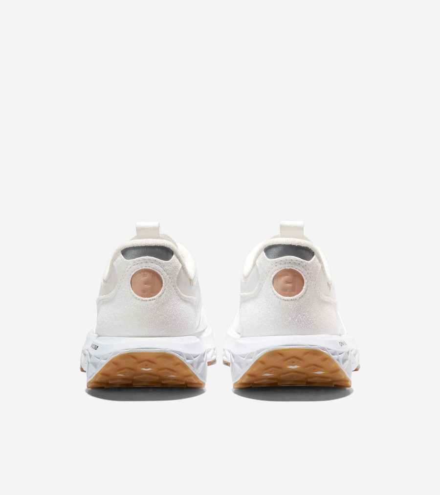 Men Cole Haan Sneakers | Men'S Zer Grand Outpace 3 Running Shoe Optic White-Barely Beige-Optic White