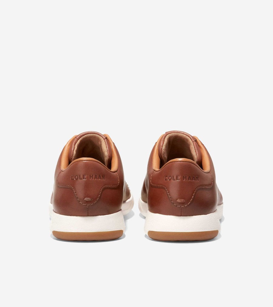 Men Cole Haan Sneakers | Men'S Grandpr Tennis Sneaker Woodbury Handstain