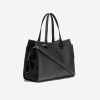 Women Cole Haan Shoulder Bags | Grand Ambition Side-Cinch Satchel Black