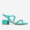 Women Cole Haan Sandals | Women'S Calli Thong Sandal Turquoise