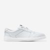 Women Cole Haan Sneakers | Women'S Grand Crosscourt Modern Tennis Sneaker White-Argento