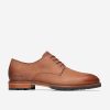 Men Cole Haan Oxfords | Men'S Berkshire Lug Plain Toe Oxfords Dark Sequoia-Natural