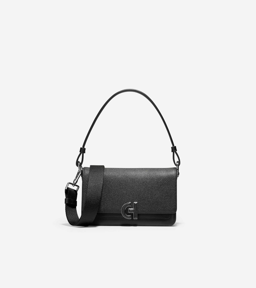 Women Cole Haan Shoulder Bags | Mini Shoulder Bag Black