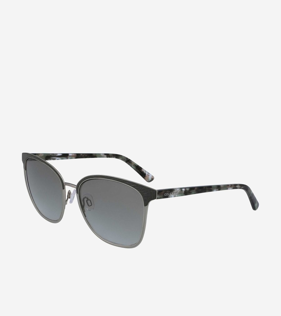 Women Cole Haan Sunglasses | Uplifting Square Sunglasses Grey