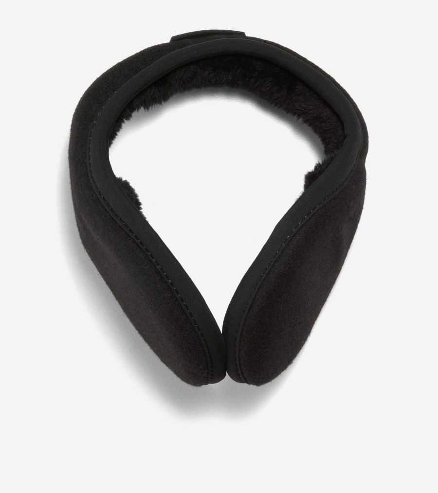 Men Cole Haan Hats, Gloves, & Scarves | Heritage Behind The Ears Earmuffs Black