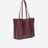 Women Cole Haan Tote Bags | Essential Tote Bloodstone-Bloodstone Croc