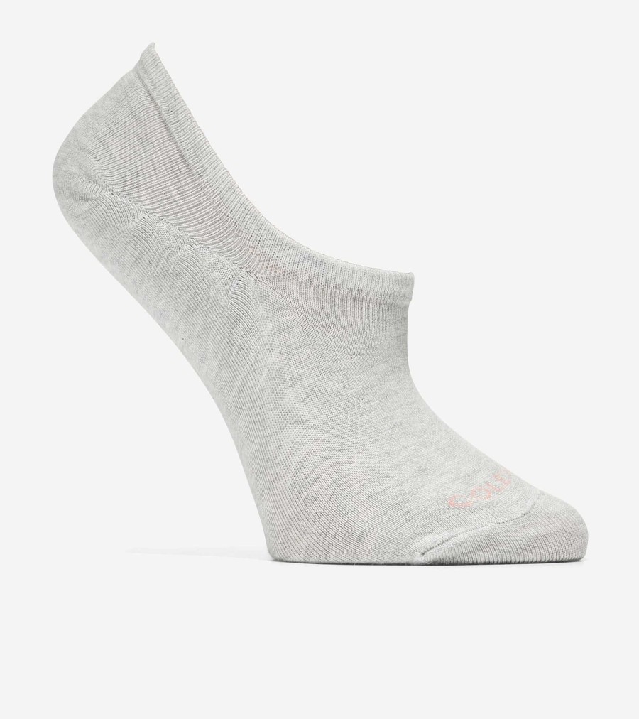 Women Cole Haan Socks | Women'S Stripe Sneaker Liners Beige