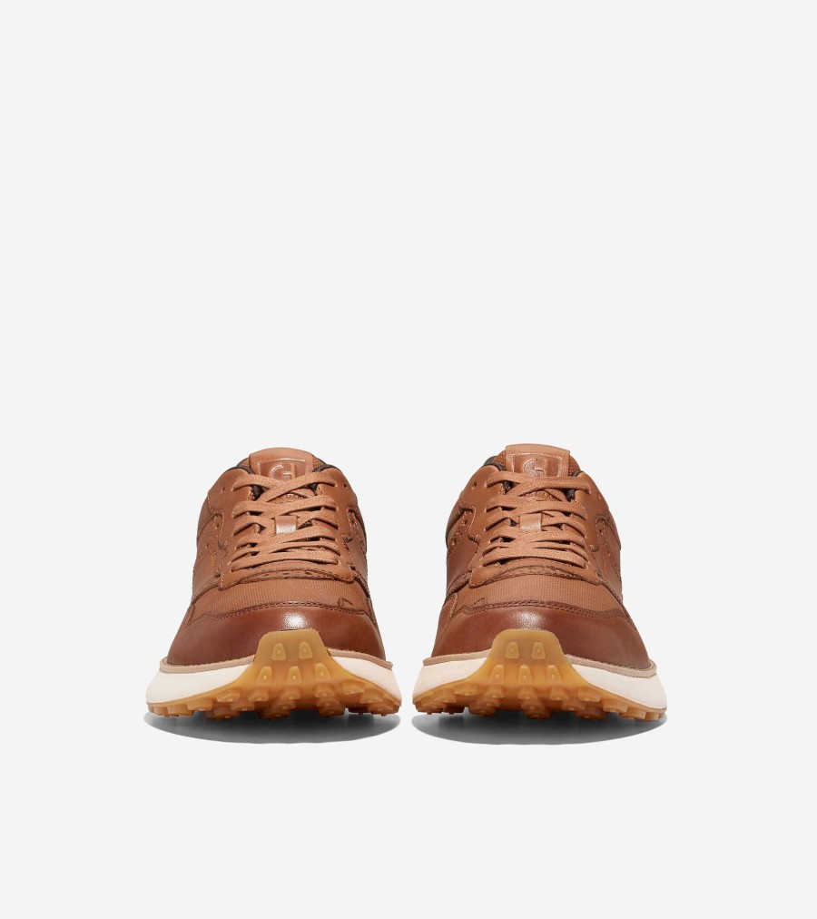 Men Cole Haan Sneakers | Men'S Grandpr Ashland Sneaker British Tan-Ivory