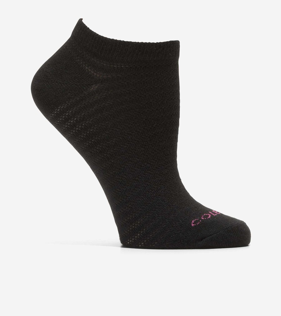 Women Cole Haan Socks | Women'S 3-Pack Soft Low-Cut Sock White