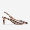 Women Cole Haan Pumps & Wedges | Women'S Vandam Slingback Pump Geo Weave Print