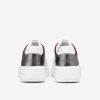 Women Cole Haan Sneakers | Women'S Grandpr Demi Slip-On Sneaker White-Bloodstone-Dark Silver