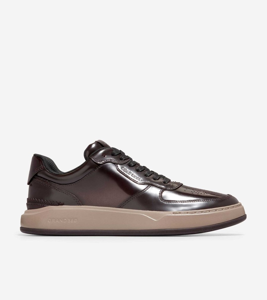 Men Cole Haan Sneakers | Men'S Grandpr Crossover Sneakers Dark Chocolate-Tea Leaf-Irish Coffee