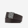 Men Cole Haan Belts | Ch Logo Reversible 32Mm Belt Brown-Black